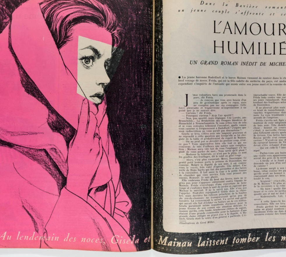 BRIGITTE BARDOT Coco Chanel INGRID BERGMAN Elle December 1956 DAPHNE DU MAURIER