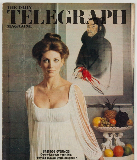 GAYLE HUNNICUTT in YUKI Who chooses which designers? TELEGRAPH FASHION MAGAZINE