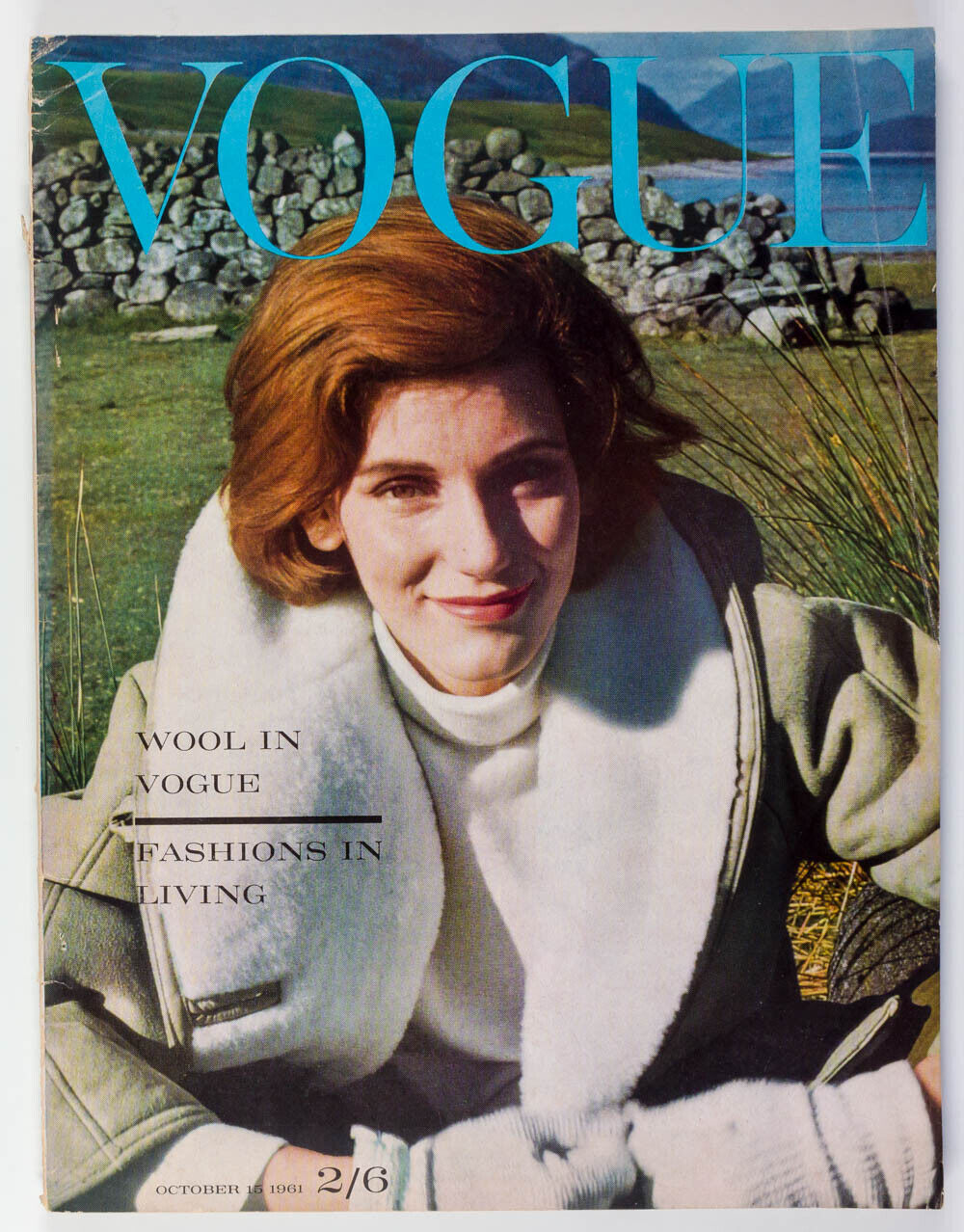 Scotland JEAN SHRIMPTON Knitwear RENE GRUAU Wool VTG Horvat VOGUE magazine 1961