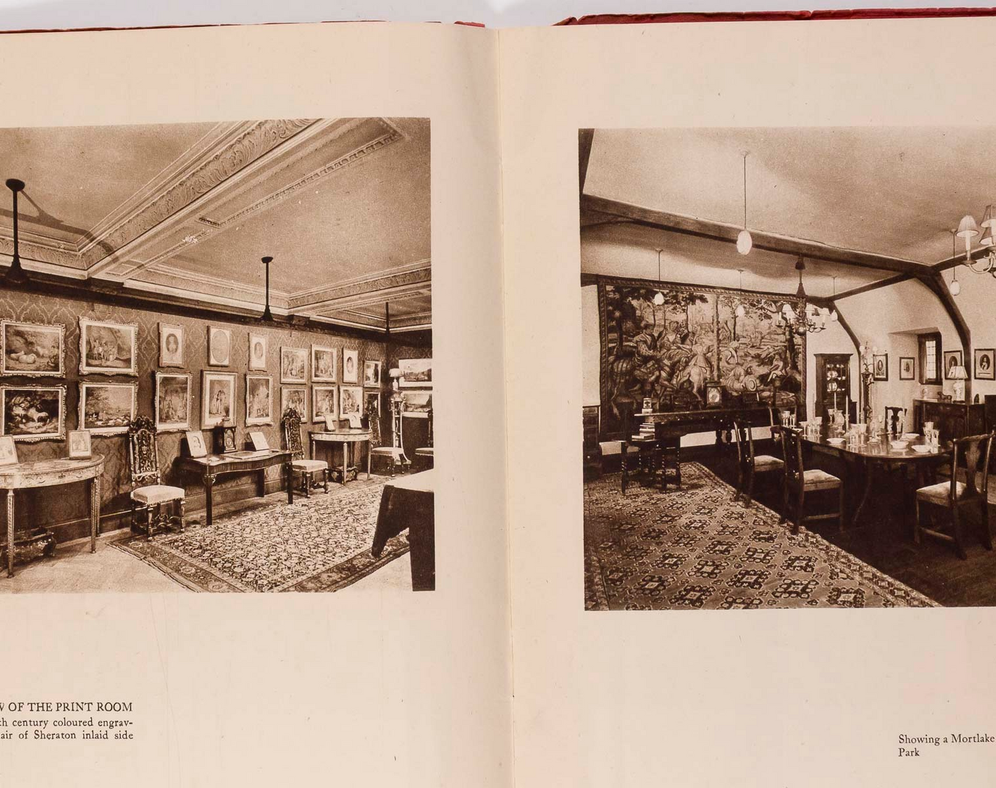 3 SAVILLE ROW The Beatles APPLE Basil Dighton INTERIORS Antique Sale London 1928