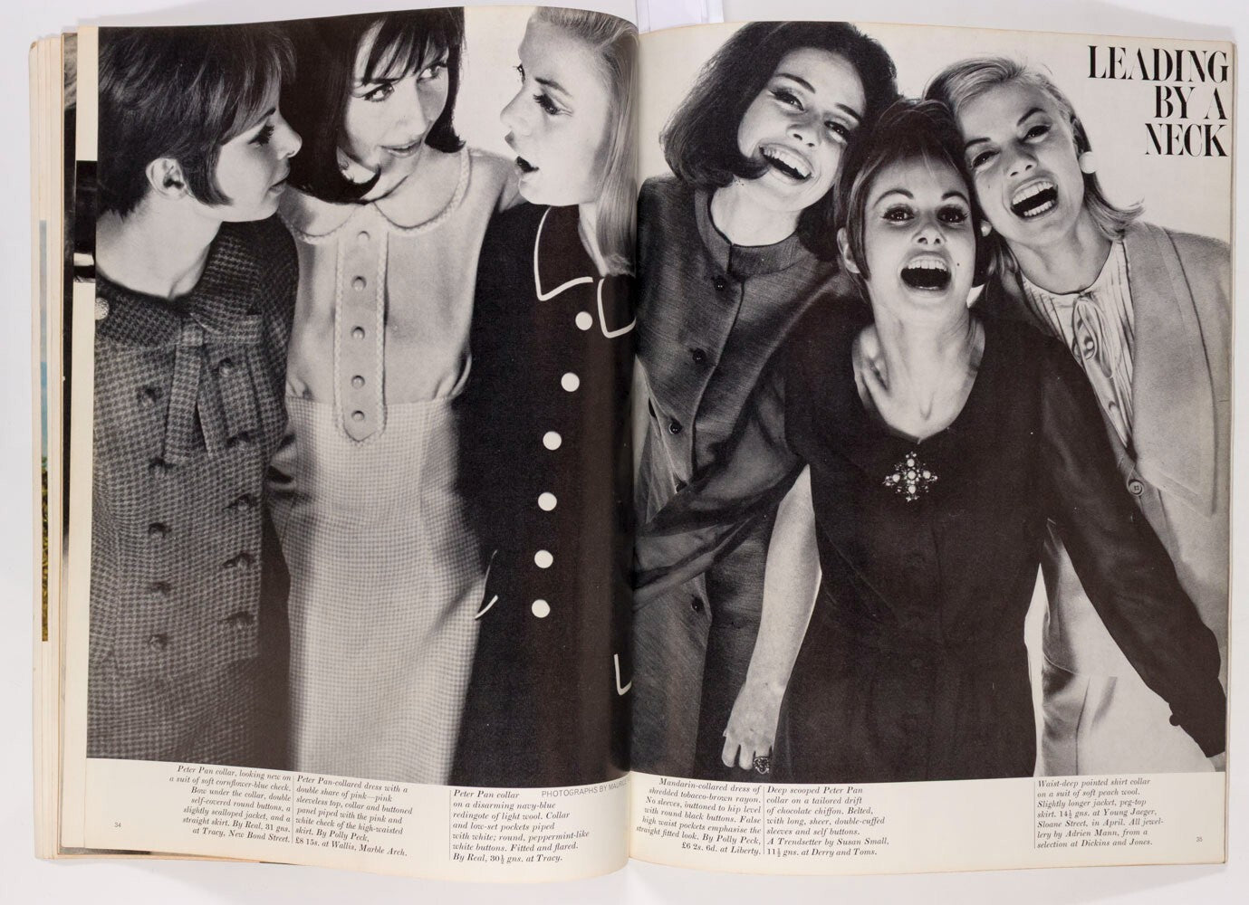 CLAUDIA CARDINALE Norman Parkinson FLEET STREET vtg QUEEN magazine January 1963