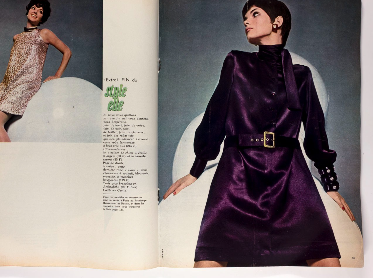 Maudie James WILLY VAN ROOY Vanessa Redgrave ELLE September 1967 Karina DENEUVE