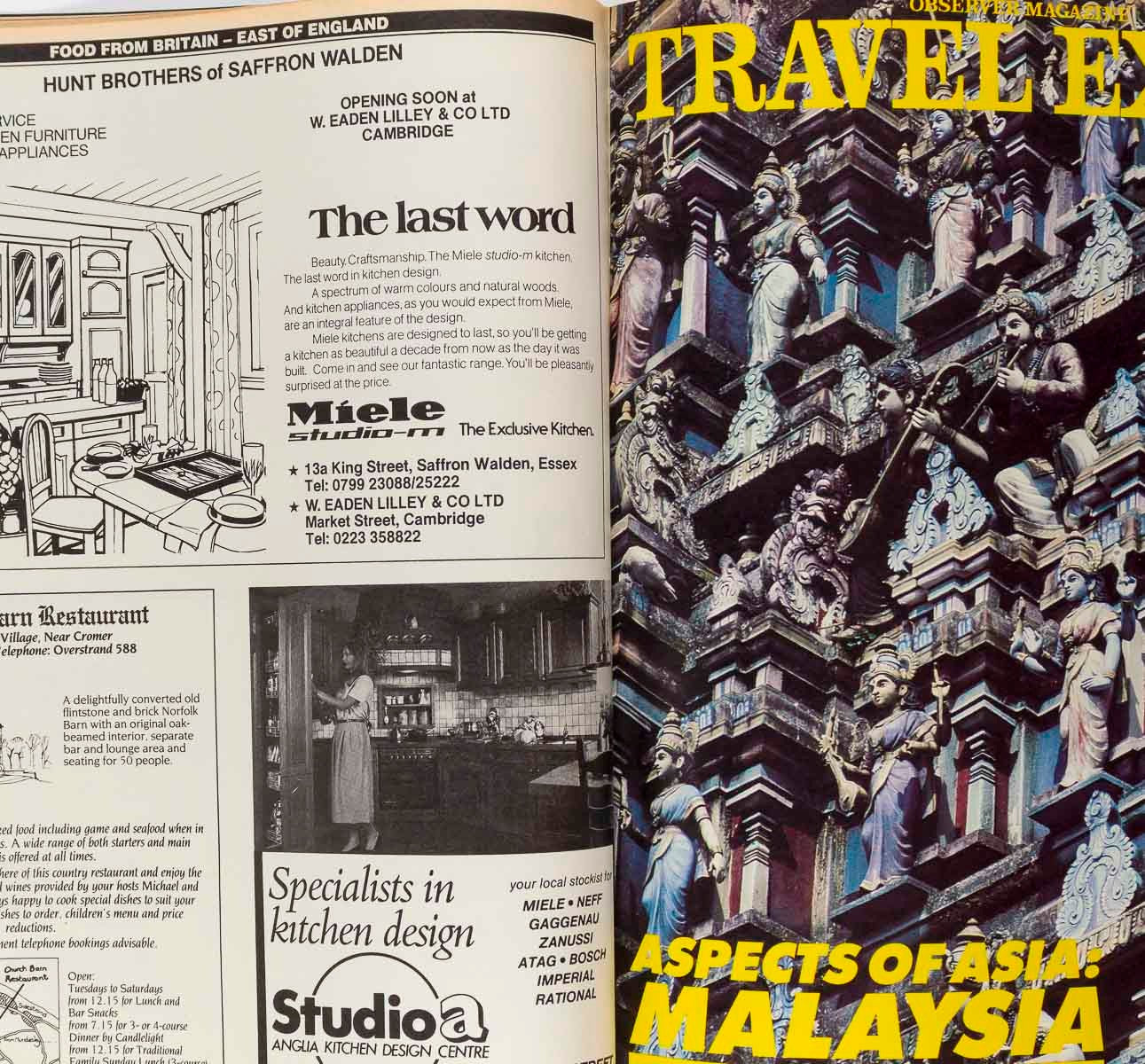 STARLIGHT EXPRESS Arlene Phillips AL ROWSE George Bernard Shaw OBSERVER magazine