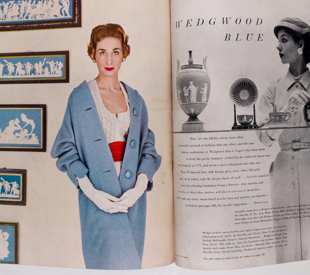 SUSAN ABRAHAM Norman Parkinson AUDREY HEPBURN Vogue May 1954 Rene Bouche GRUAU