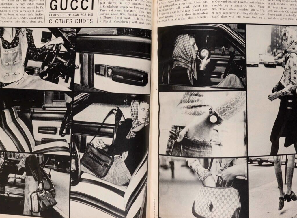 Twiggy HILDEGARD NEF Woody Allen HARPERS December 1971 Cybill Shepherd GUCCI vtg