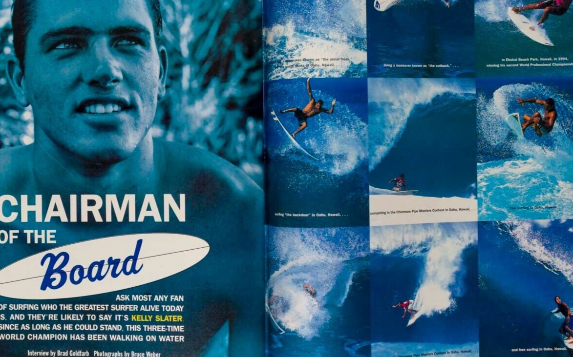 Kelly Slater WEBER Tina Turner EMMANUELLE BEART Ashley Judd INTERVIEW magazine