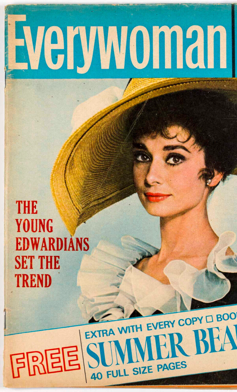 AUDREY HEPBURN My Fair Lady YOUNG EDWARDIANS Cecil Beaton UK Everywoman Magazine