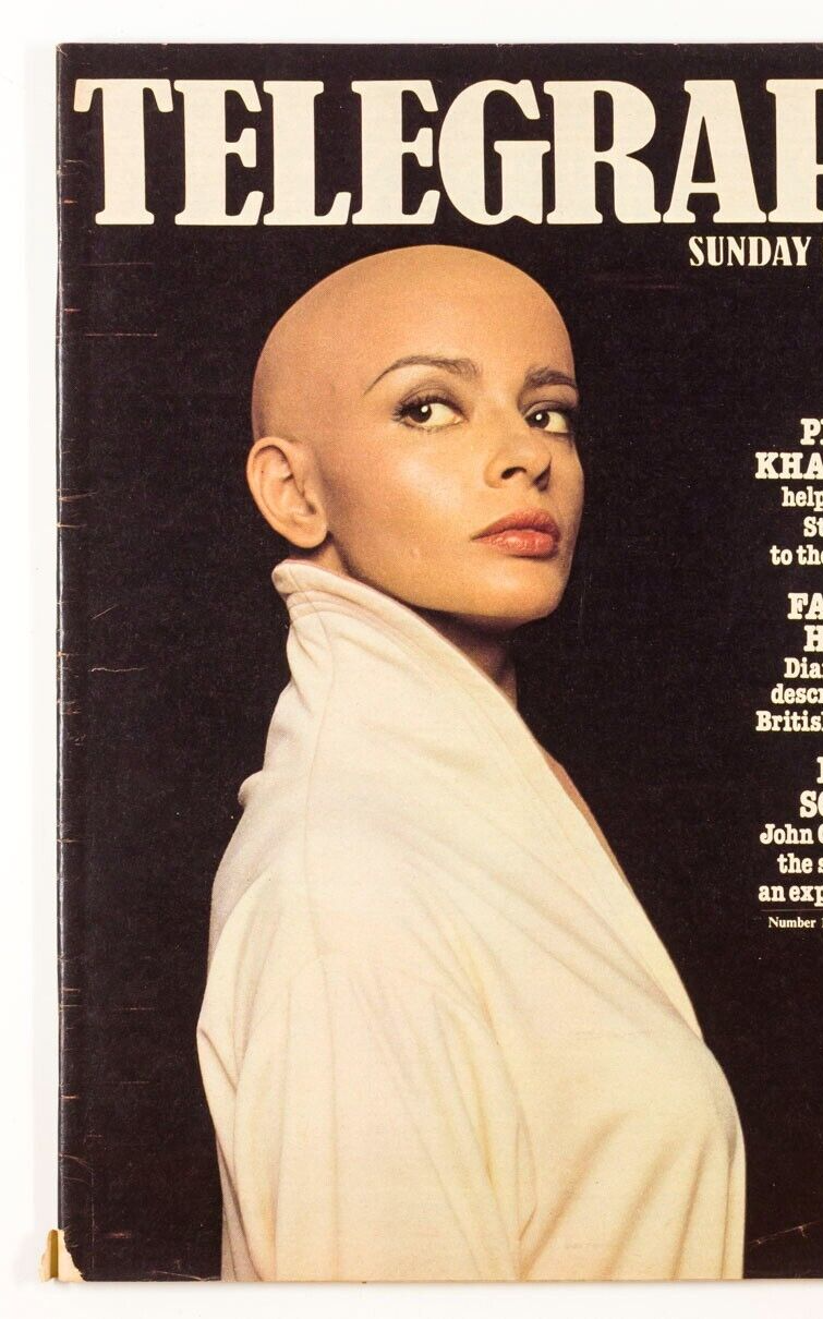 Star Trek PERSIS KHAMBATTA Charles Higham FACTORY HOUSE Polo  TELEGRAPH magazine