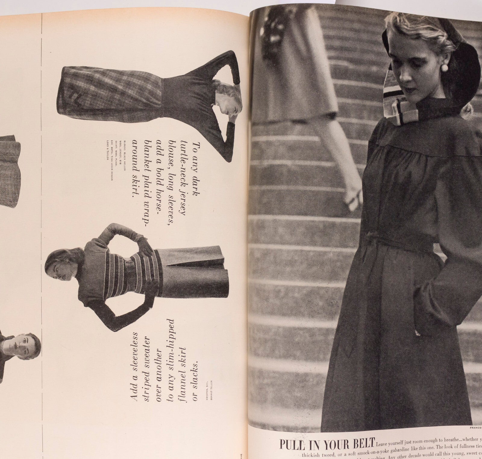 LEE MILLER Denmark BLUMENFELD Rene Bouet-Willaumez ROGER DESCOMBES VOGUE 8/ 1945