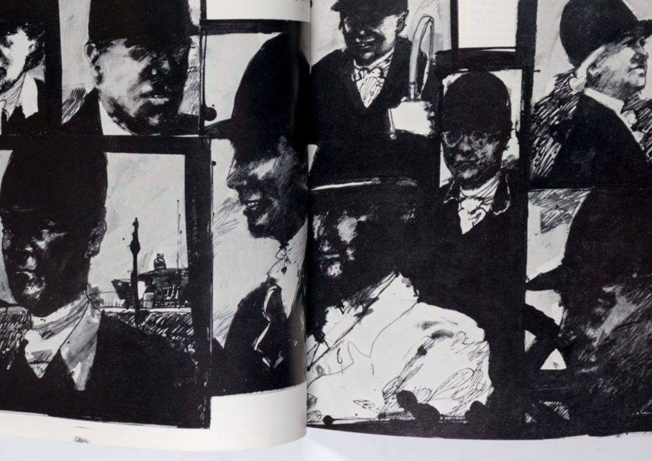 BRIAN JONES Anita Pallenberg HELMUT NEWTON Tara Browne VOGUE MEN November 1966