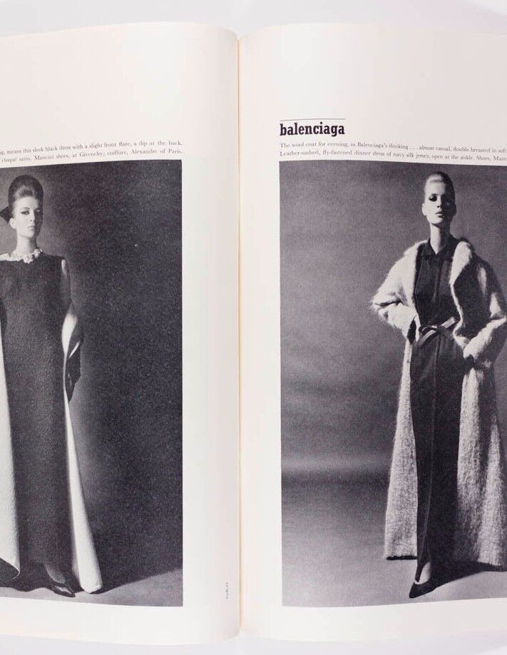 VERUSCHKA Richard Avedon DONNA MITCHELL Givenchy ROBIN DOUGLAS HOME Harper's VTG