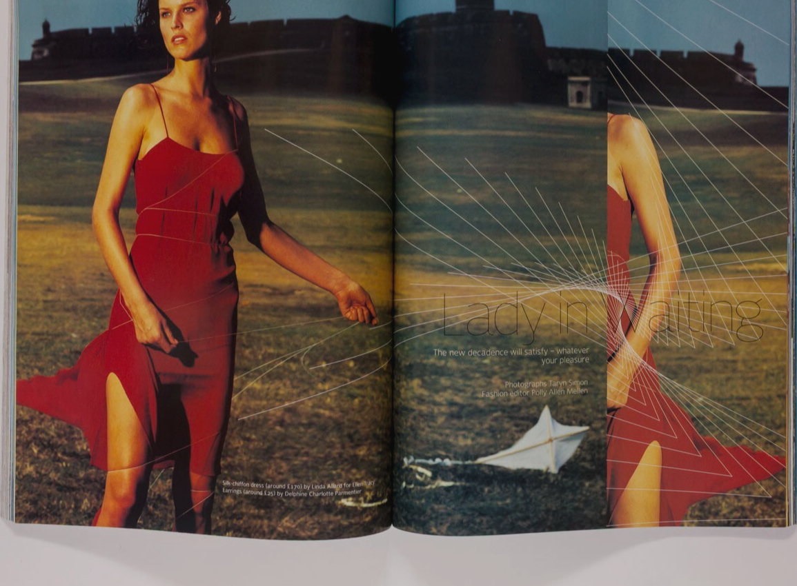 Christy Turlington EVA HERZIGOVA Kirsten Owen FRANK magazine May 1999 vtg BROOKE