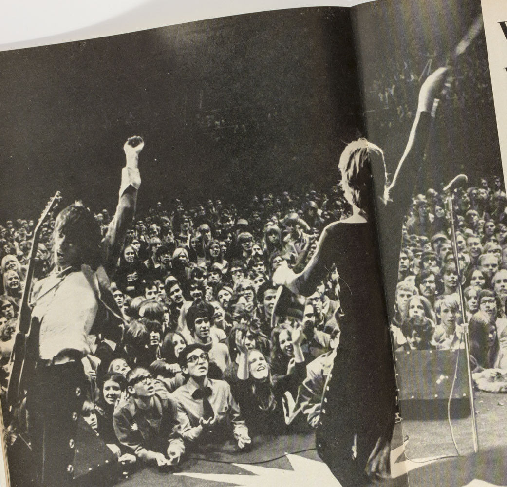 Gimme Shelter Maysles brothers The Rolling Stones Altmont RARE magazine article