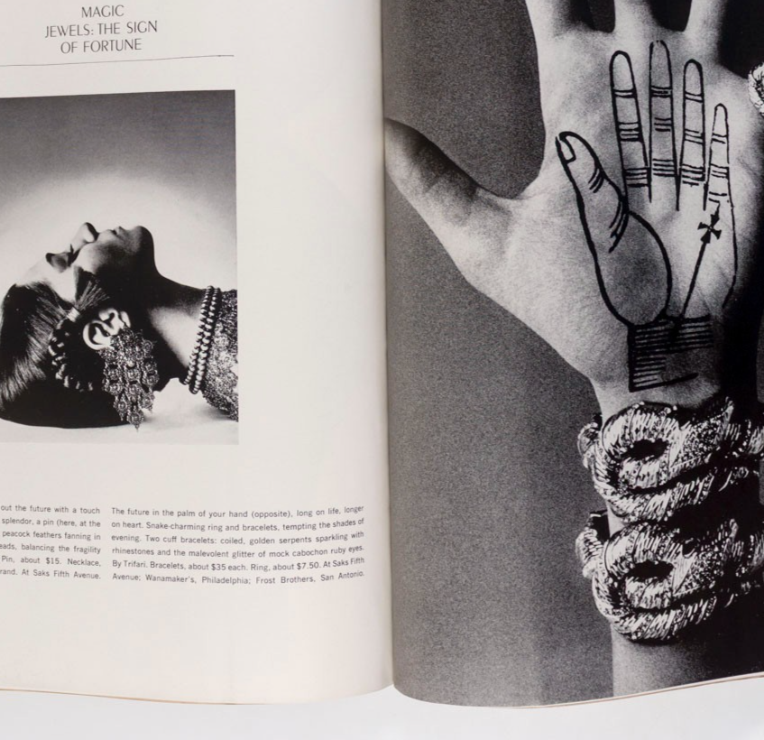 OCCULT Zodiac Cult OLIVIA HUSSEY Harpers Bazaar 1968 October DONNA MITCHELL Hiro