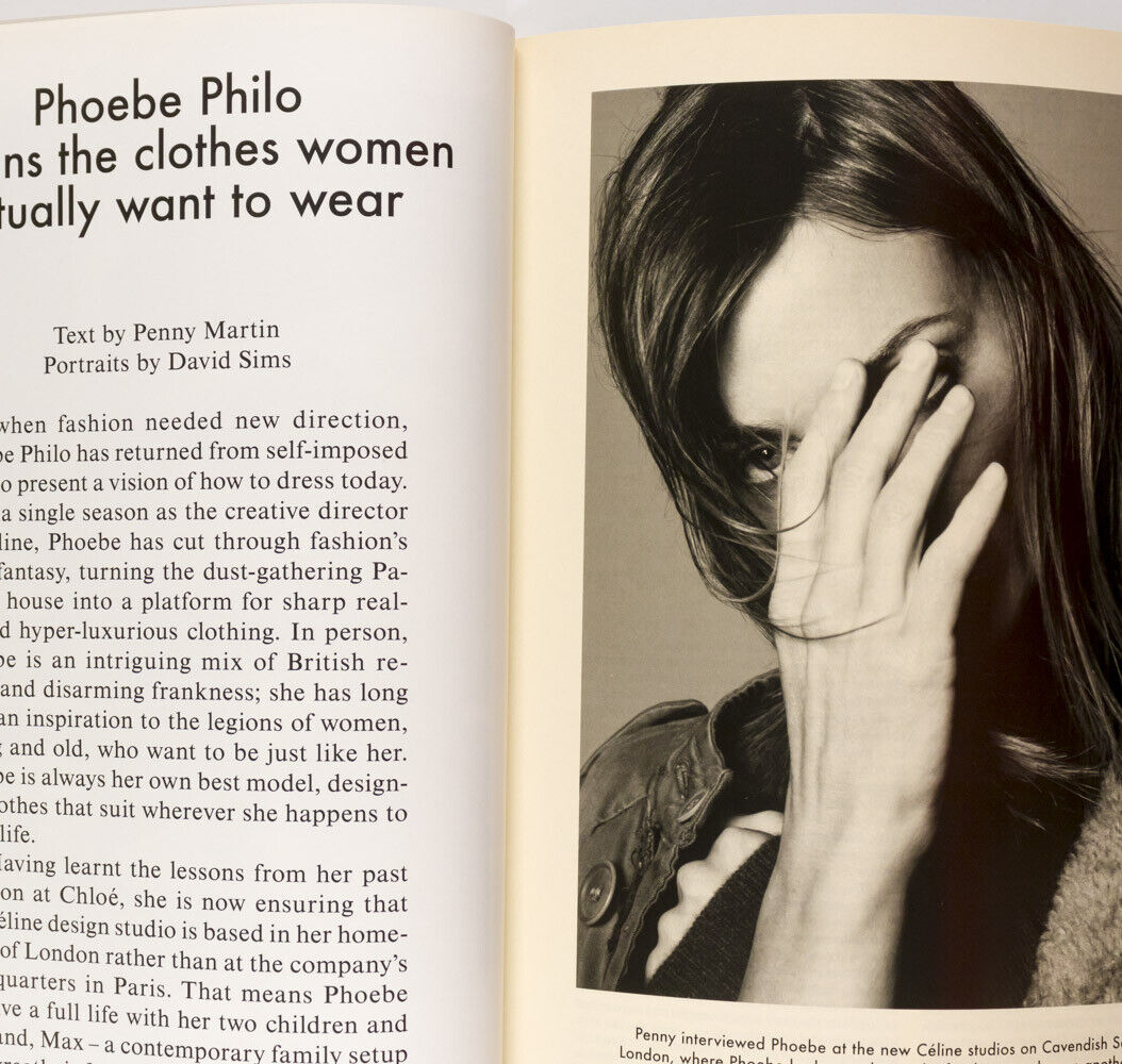 Phoebe Philo DAVID SIMS Eniko Mihalik WOLFGANG TILLMANS Gentlewoman magazine # 1