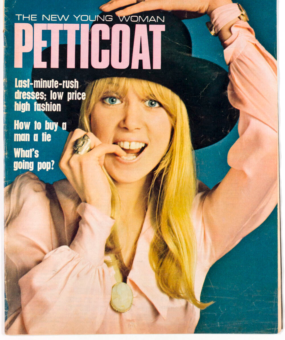 Pattie Boyd DAVID HURN Steve Winwood ASCHER John Farman ~ PETTICOAT magazine VTG