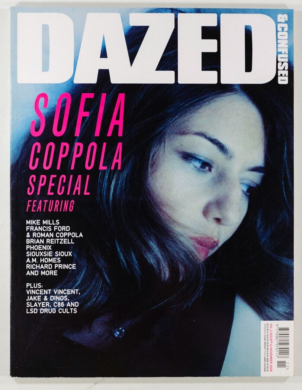 SOFIA COPPOLA Siouxsie ARI MARCOPOULOS Richard Prince SLAYER Dazed & Confused UK