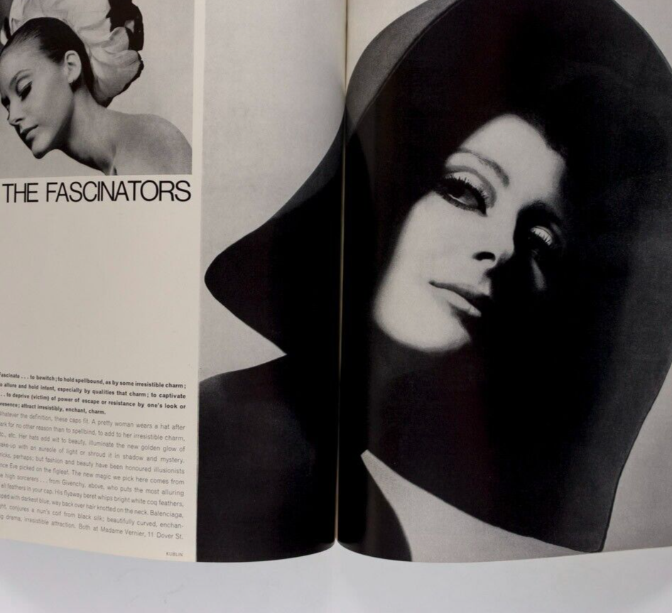 JEAN SHRIMPTON Jeanloup Sieff TOM KUBLIN Harpers Nov 1965 Donna Mitchell BRANDT