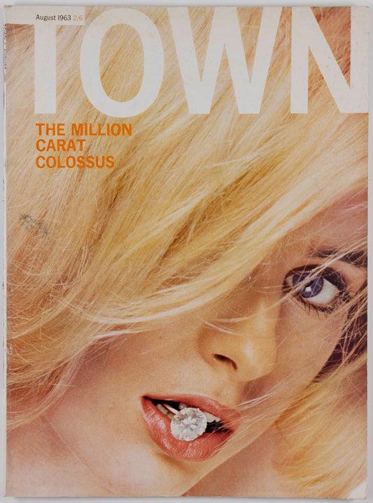 JILL KENNINGTON Susan Hampshire McCULLIN Len Deighton TOWN magazine August 1963