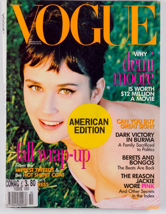 Demi Moore HERB RITTS Kate Moss VOGUE October 1995 Helmut Newton STELLA TENNANT