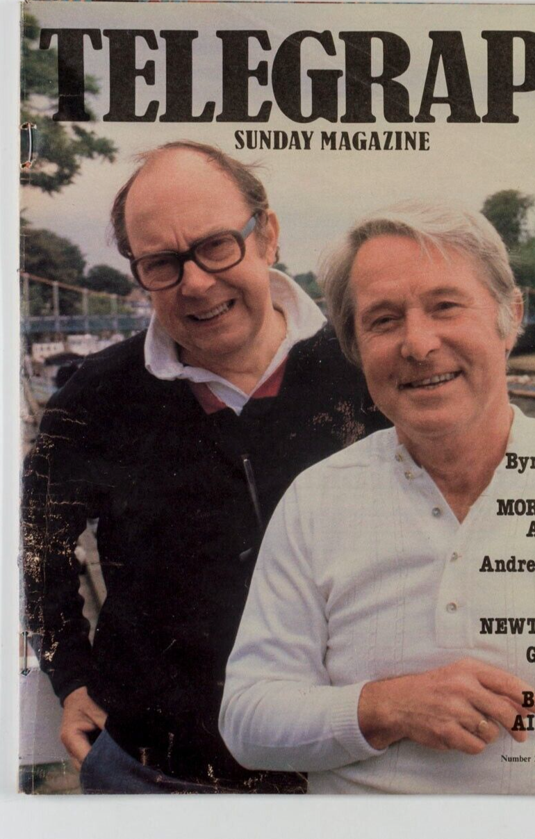 Morecombe & Wise OLIVIA NEWTON-JOHN Pat Gibb STANLEY SPENCER  Telegraph magazine