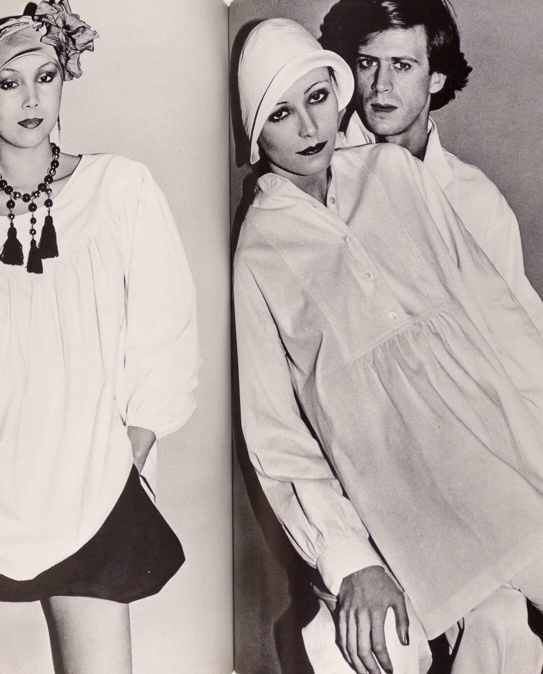 Jaan Stephens GUY BOURDIN Marie Helvin VOGUE ITALIA February 1975 Ungaro YSL vtg