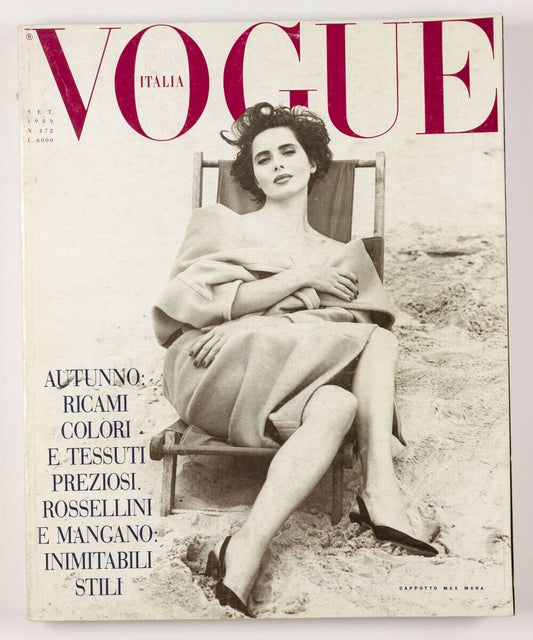 Isabella Rossellini JULIE ANDERSON Yasmeen Ghauri JOSIE BORAIN Bellucci VOGUE IT