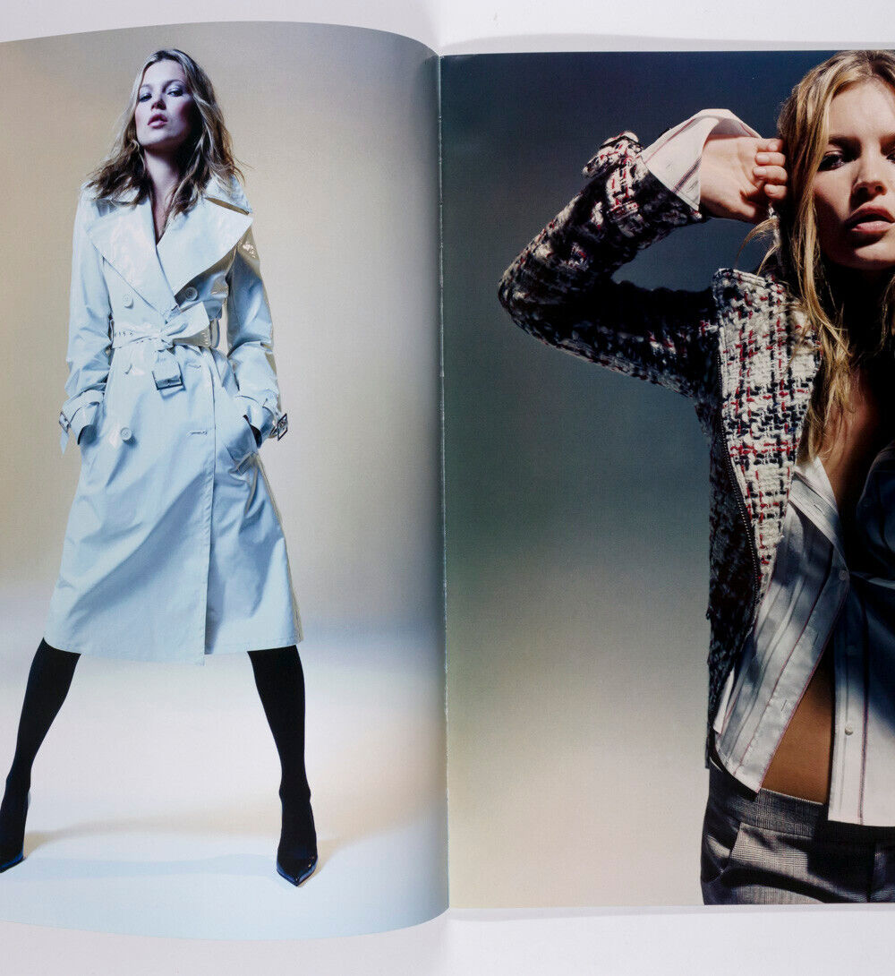 KATE MOSS for ZARA lookbook fashion catalogue - AUTUMN WINTER FALL 2003 2004 vtg