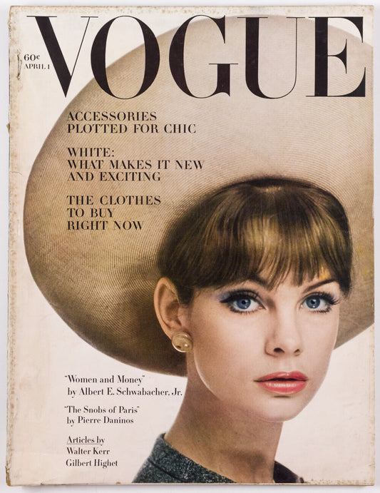 Jean Shrimpton WILLIAM KLEIN Bruce Davidson IRVING PENN Bert Stern WHITE ~ VOGUE