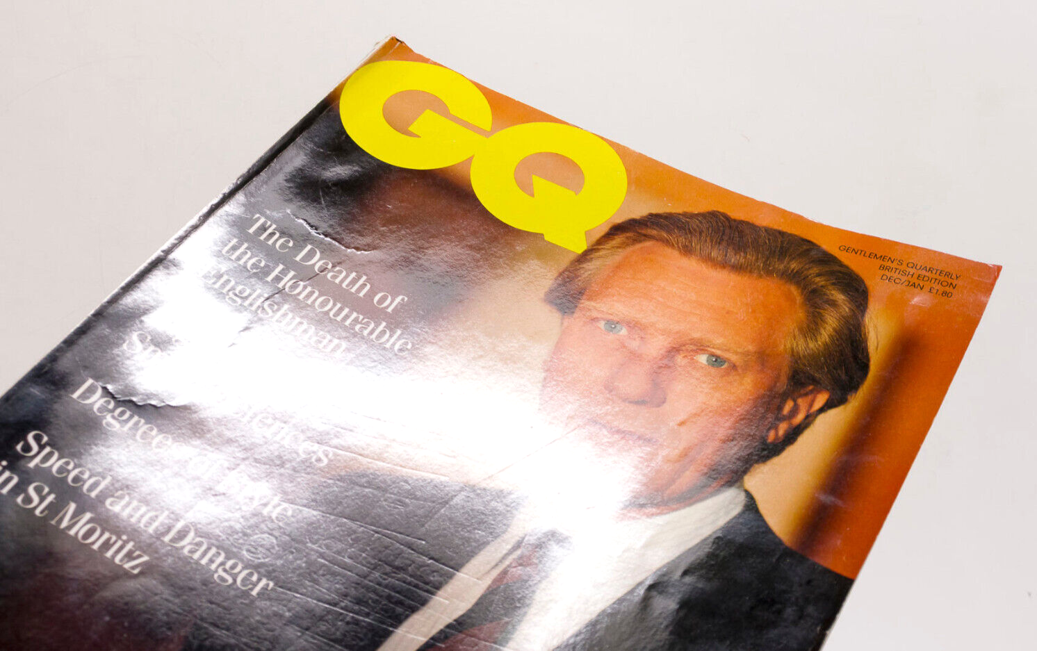 Michael Heseltine DANIEL DAY LEWIS Imran Khan GQ 1 1989 Paul Smith TERENCE STAMP