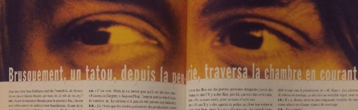 Aidan Quinn JOHNNY DEPP Ellen Von Unwerth VOGUE HOMMES March 1995 Bill Gates VTG