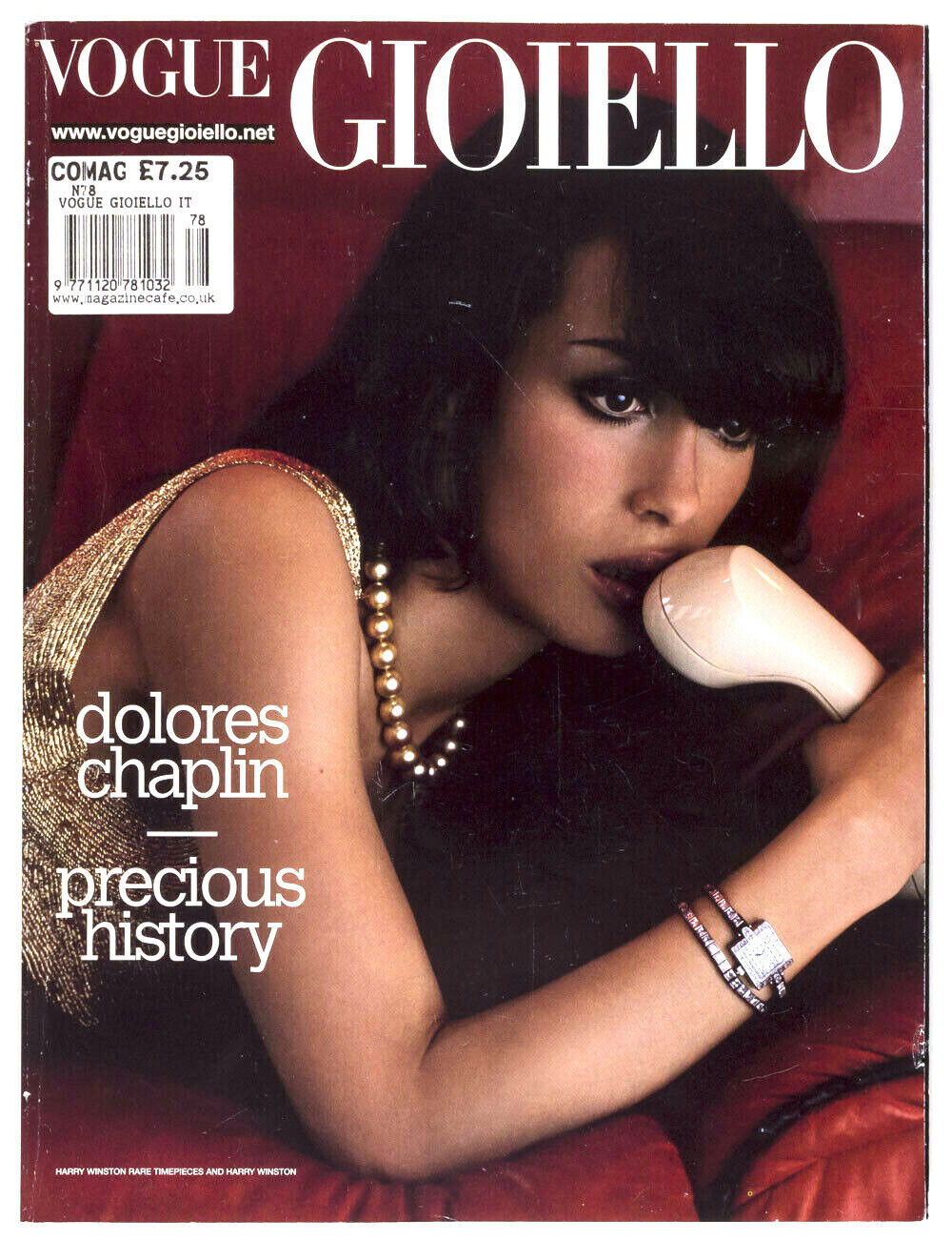 DOLORES CHAPLIN Jewellery supplement VOGUE GIOIELLO ITALIA magazine JEWELS Italy