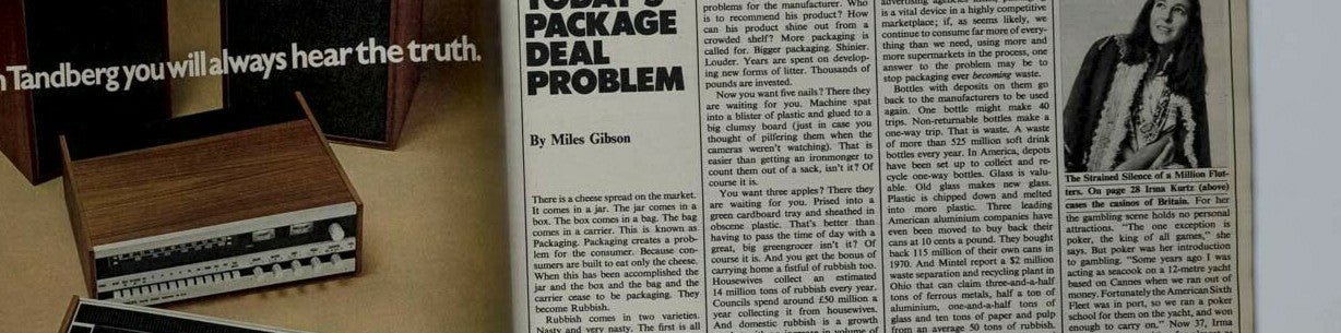 Thea Porter BIBA Ossie Clark TELEGRAPH MAGAZINE September 1968 Britt Ekland VTG
