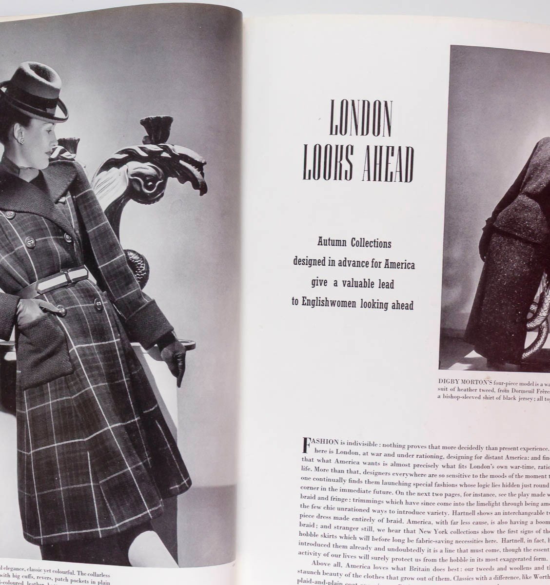 Gene Tierney VIVIEN LEIGH Lee Miller VOGUE August 1941 Norman Parkinson J PAGES