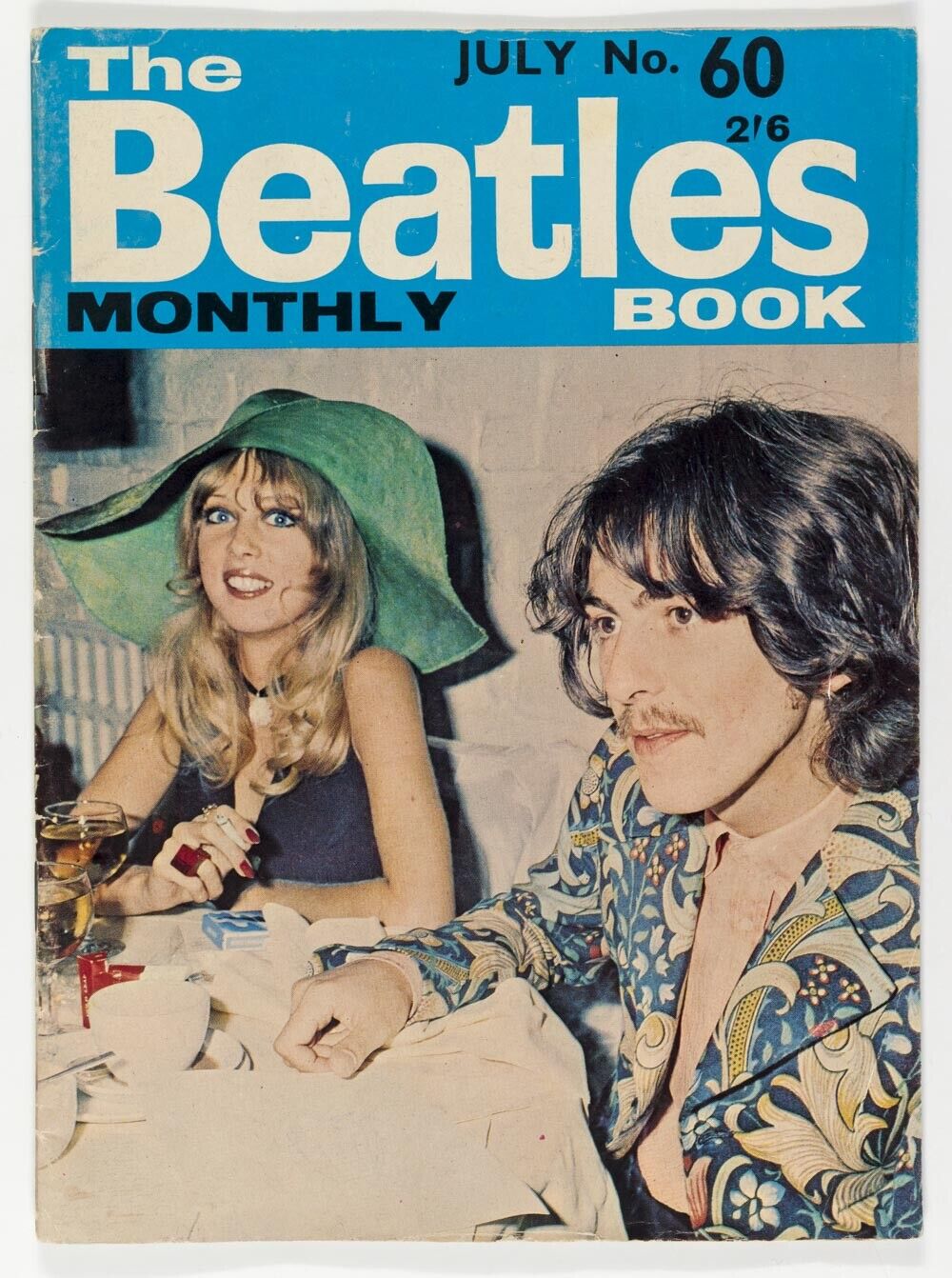 PATTIE BOYD George Harrison MIKE McGEAR No.60 THE BEATLES MONTHLY BOOK magazine