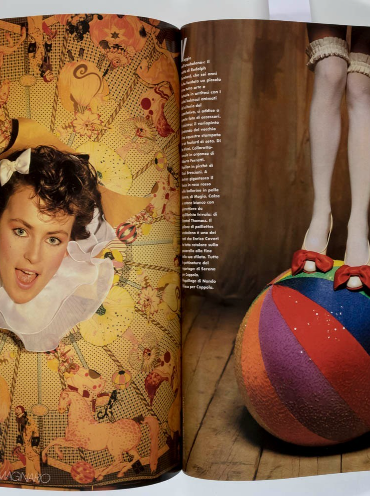 Lisa Ryall GUY BOURDIN Antonio Lopez VOGUE ITALIA March 1982 Deborah Turbeville