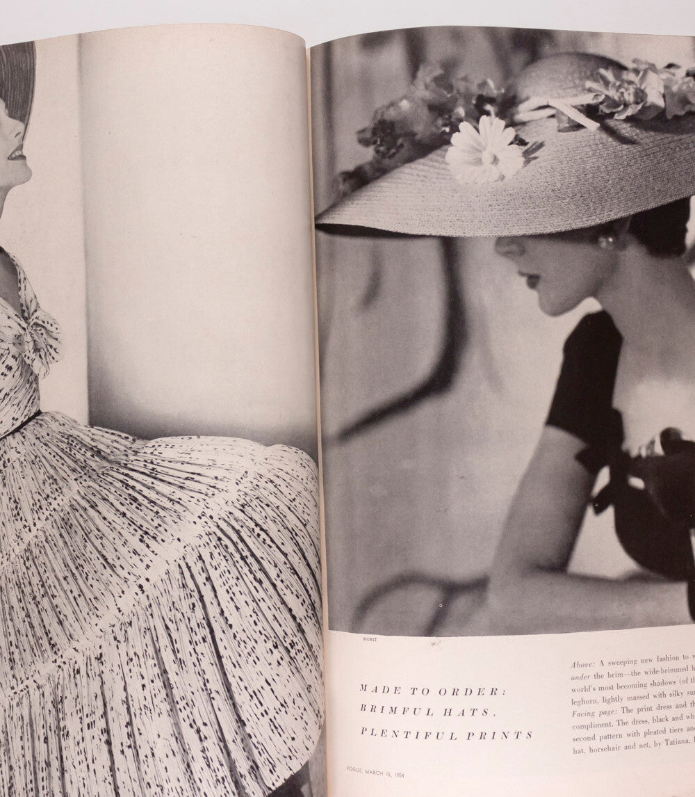 BLUMENFELD Balenciaga FELIKS TOPOLSKI Vogue March 1954 Ireland JEAN MOREAU Penn