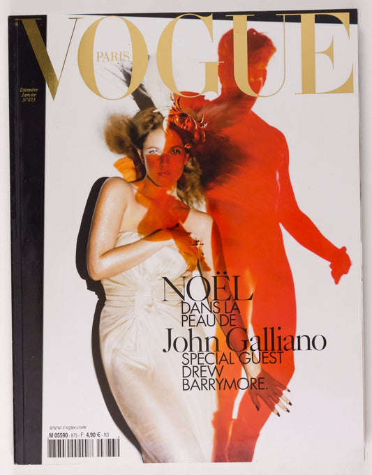 Paris Vogue by John Galliano SACHA PIVOVAROVA Hilary Rhoda DORNAN December 2006