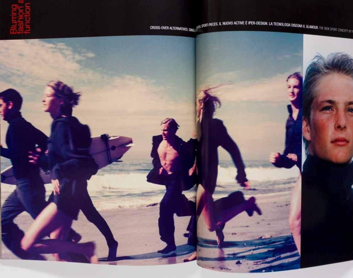 Kris Kristofferson BRUCE WEBER Deborah Turbeville L'UOMO VOGUE November 1997 285
