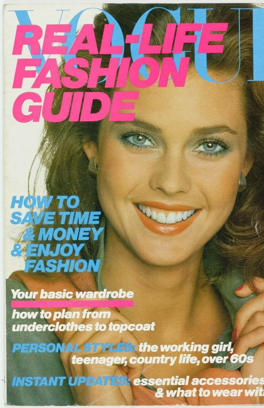 Carol Alt BARBARA PARKINS Mel Martin SANRA LOUSADA Vogue Real Life Fashion Guide