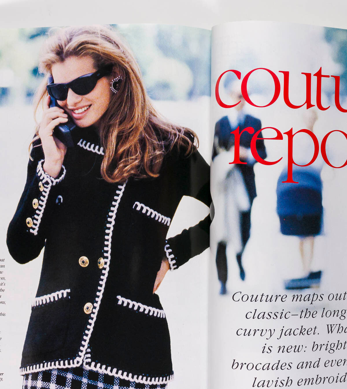 KARA YOUNG Tatjana IMAN Porizkova HELMUT NEWTON Michelle Pfeiffer VOGUE Oct 1989