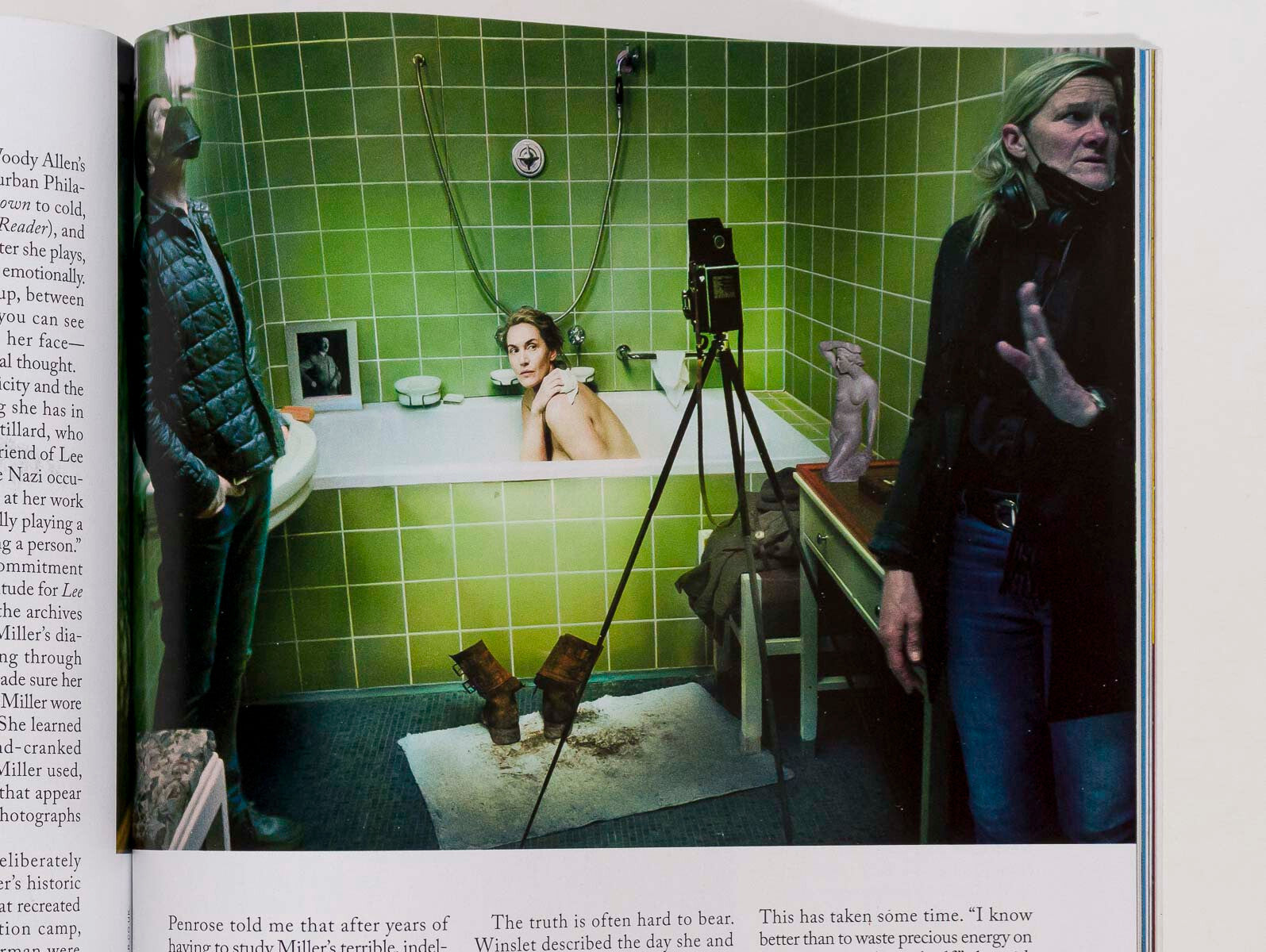 LEE MILLER portrait HITLER'S BATH Paris couture doll show NORMAN PARKINSON Vogue