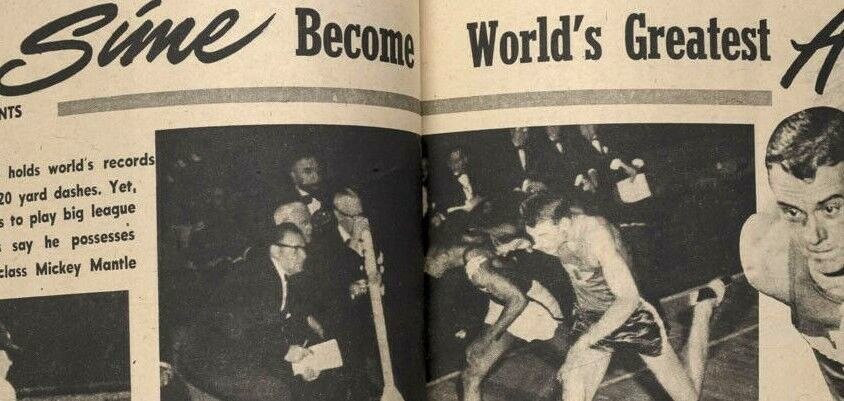 MARILYN MONROE Mickey Mantle JOE LOUIS Dave Sime CIA RUSSIA~ SIR! magazine