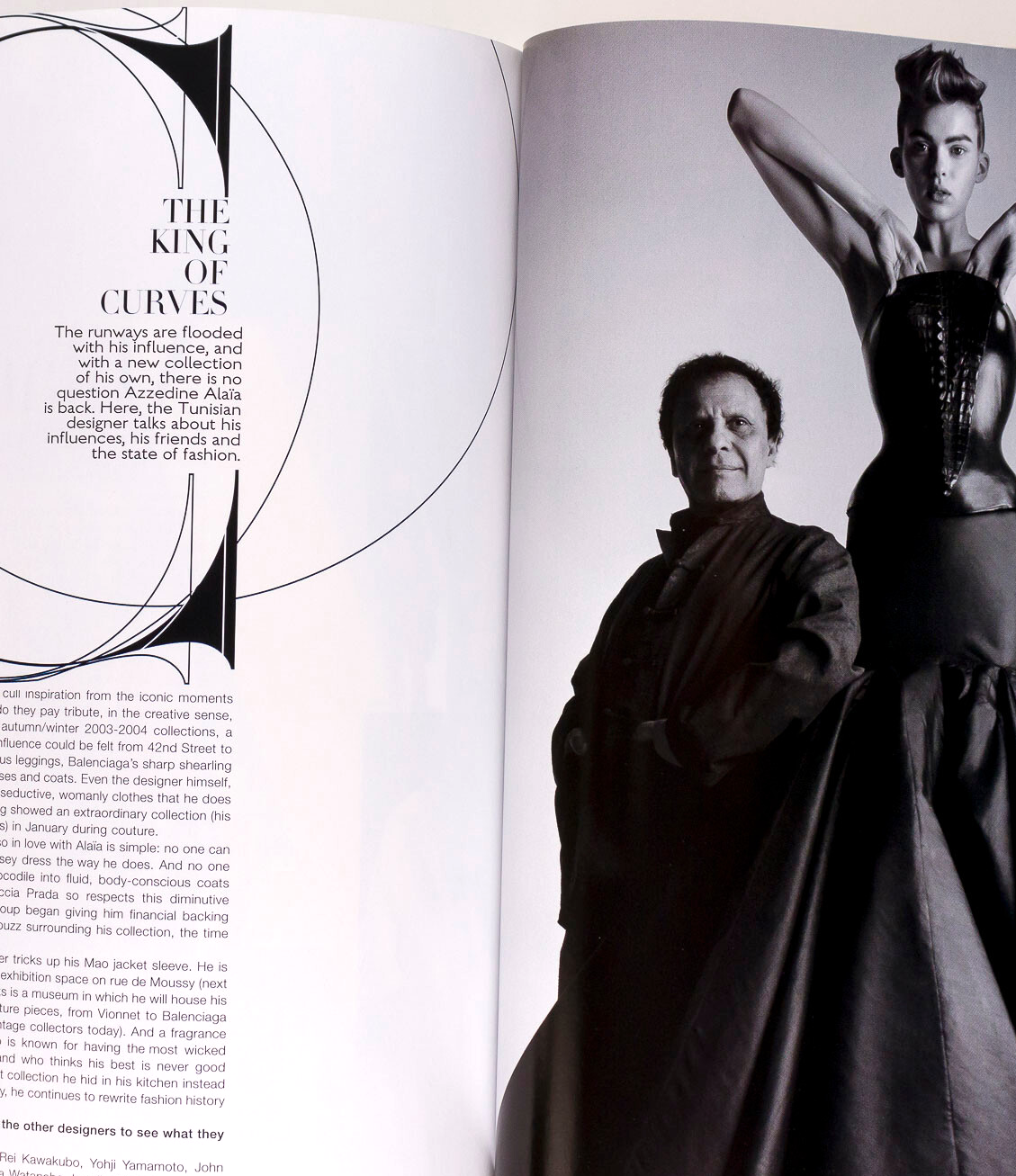 JENNIFER ANISTON Azzedine Alaia HARPER'S BAZAAR AUSTRALIA June 2003 NAOMI WATTS