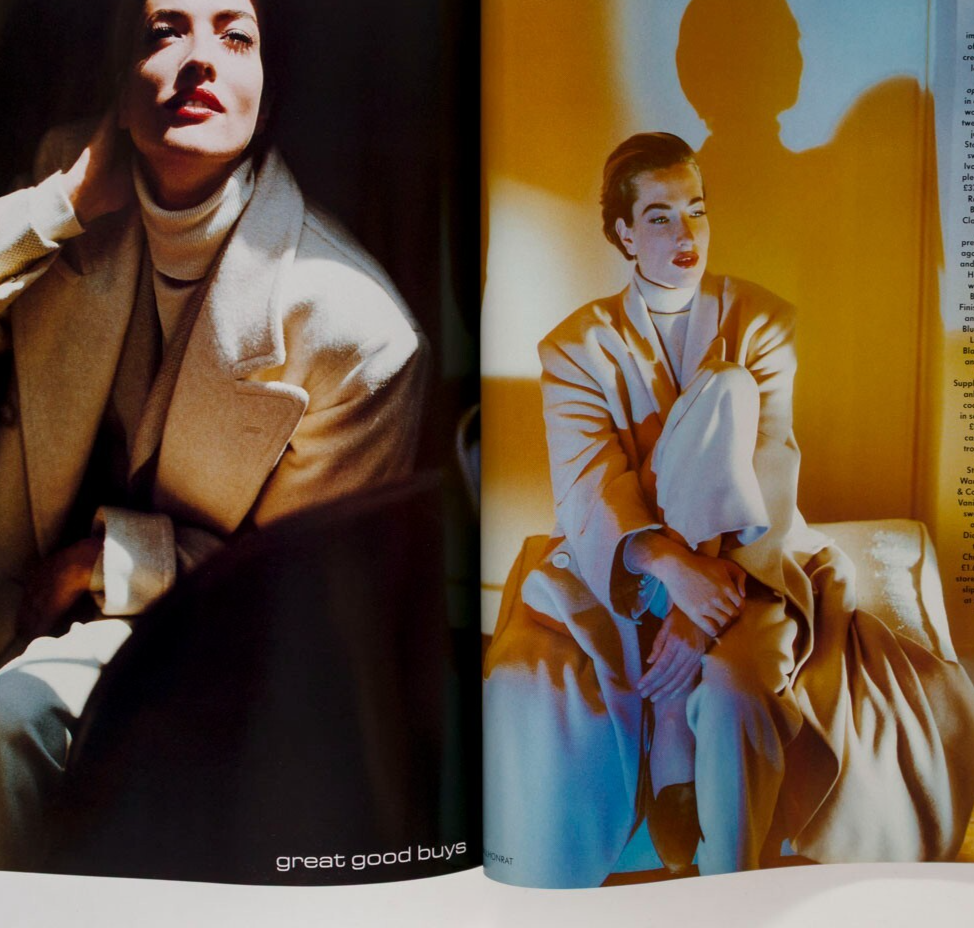 Linda Evangelista TATJANA PATITZ Yasmeen Ghauri VOGUE October 1991 Givenchy DIOR