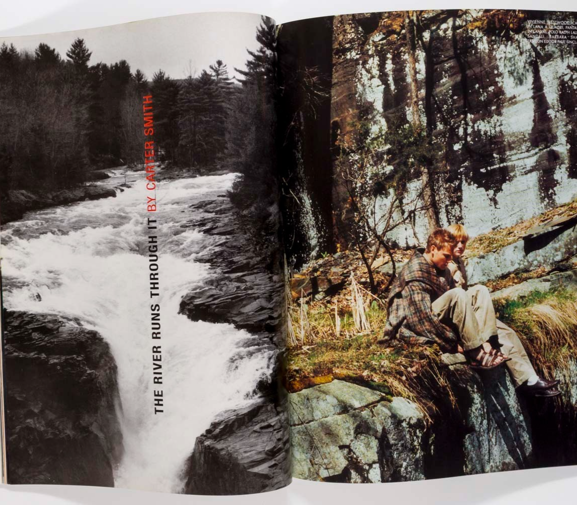 Kris Kristofferson BRUCE WEBER Deborah Turbeville L'UOMO VOGUE November 1997 285