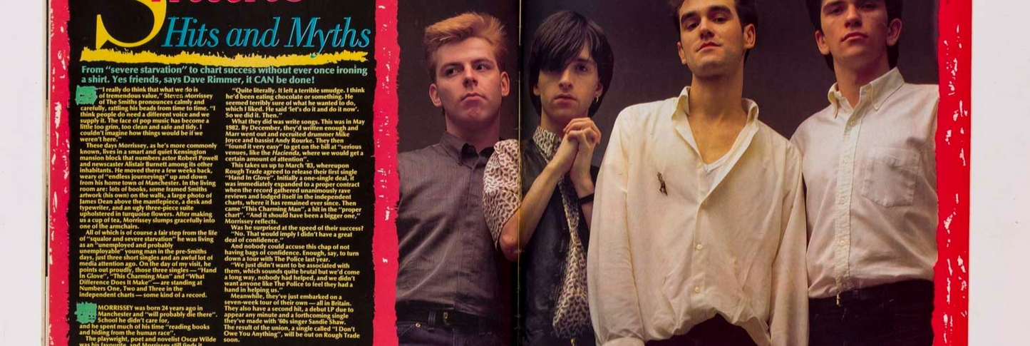 MADONNA Queen THE SMITHS Smash Hits February 1984 Tracey Ullman TINA TURNER Kemp