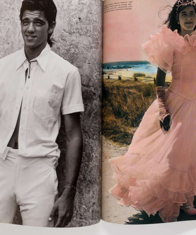 BILLY WHITE Uruguay BRUCE WEBER Roversi L'UOMO VOGUE April 1998 Malaparte PAVESI