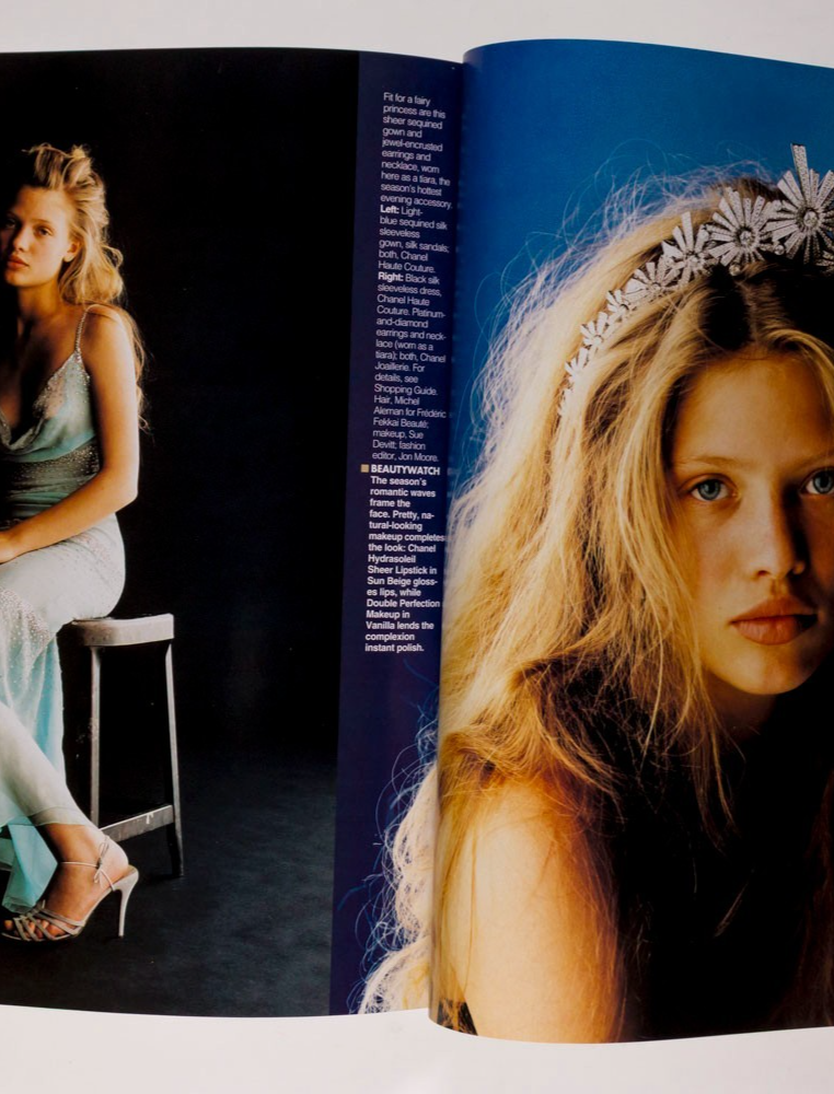 STELLA TENNANT Michelle Behennah KEANU REEVES Elle May 1997 magazine COCO CHANEL