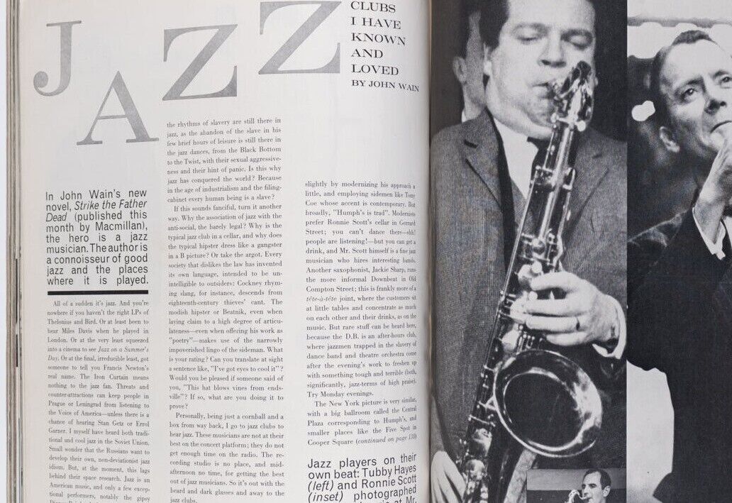 Jean Shrimpton RONNIE SCOTT Jazz TUBBY HAYES Duffy ROBERT CARRIER Exeter VOGUE